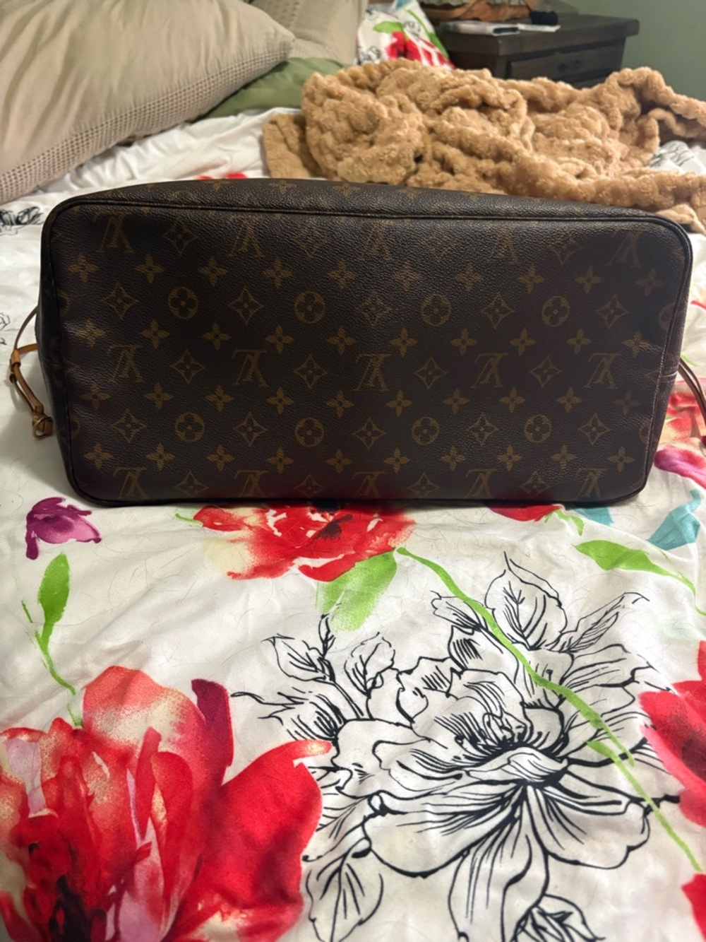 Louis Vuitton Monogram neverfull GM Tote Bag - Brown & Tan - Picture 5 of 16